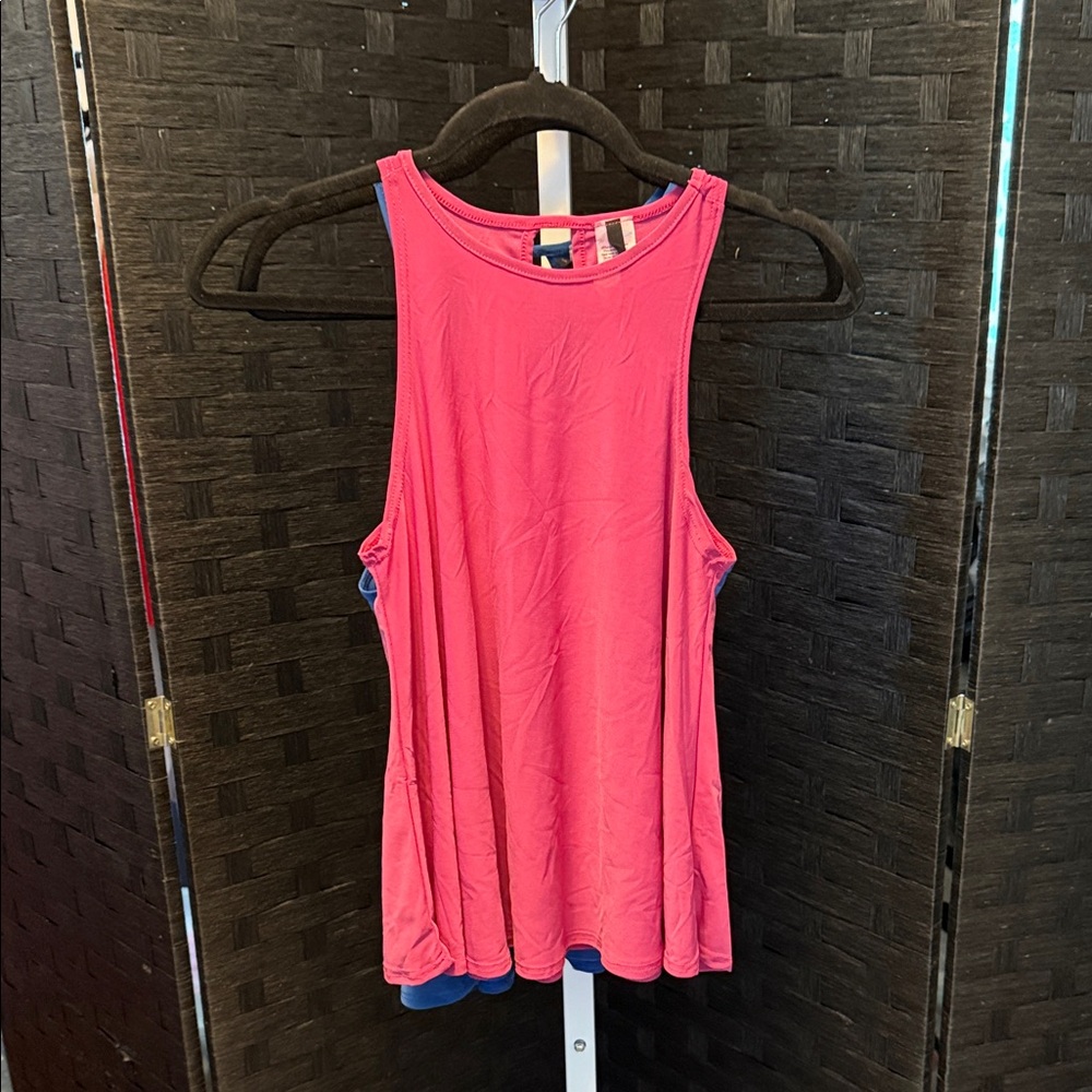 *SALE* SololaFe Pink Sleeveless Women's Tank Top Small